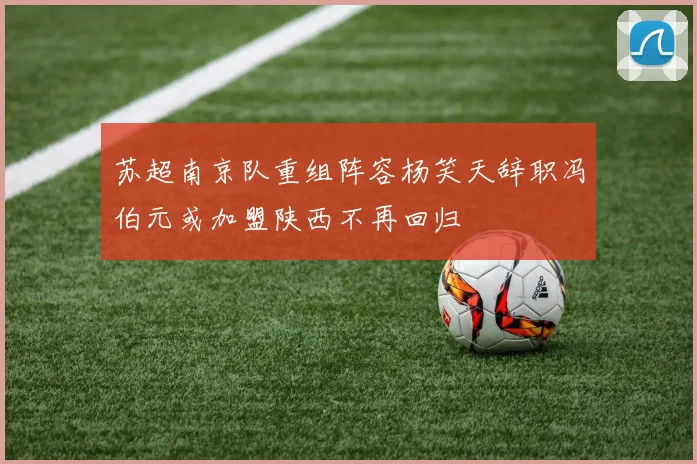 苏超南京队重组阵容杨笑天辞职冯伯元或加盟陕西不再回归